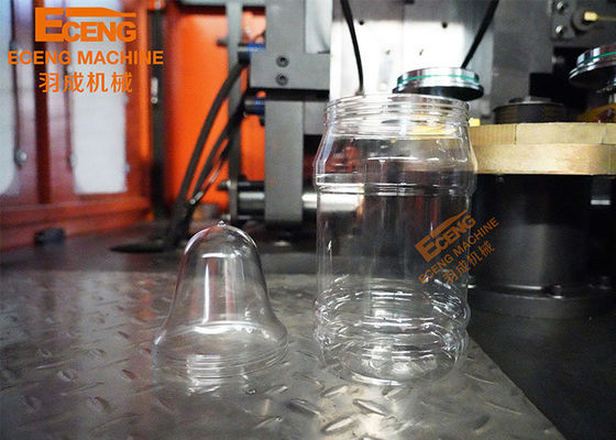 J5L2 Max Blowing Jar Bottle Stretch Machine 5L Automatische Grote Mond Breed Neck Met 2holte