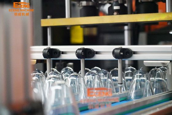 Hoogwaardige 4 holte plastic fles pot blaas gietmachine voor cosmetische producten