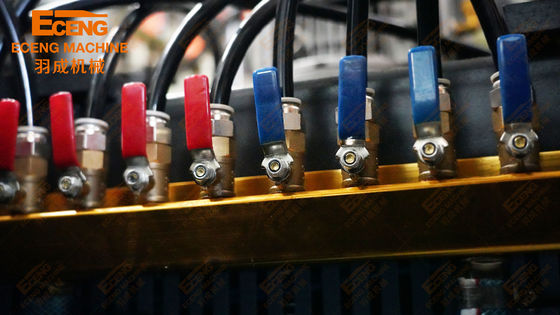 Geautomatiseerde 4holte pet stretch gietmachines voor de productie van 2L flessen 4000BPH
