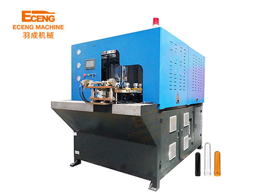 H2 handmatig voeden van huisdieren flessen blaasmachine 2 holte 2200BPH Output