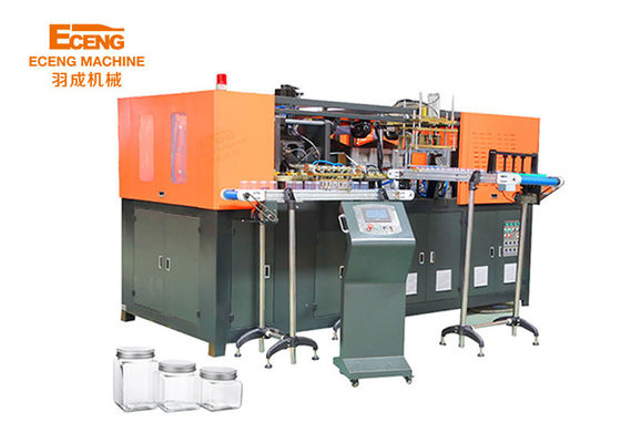 J4 Plastic Jar Capsule Blow Molding Machine 4Cavity Uit China Fabriek