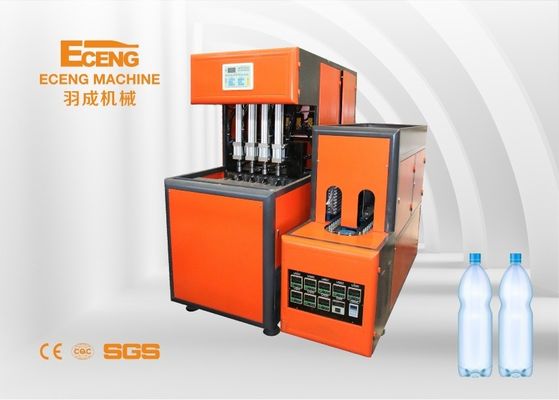 16KW semi Autoflessen Blazende Machine 4 Holte Plastic Container Productie