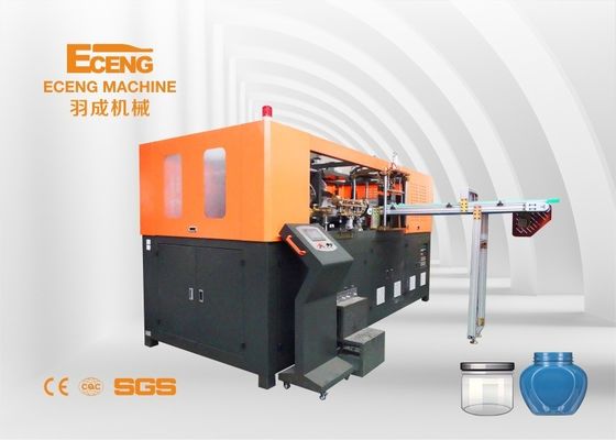 J4 Plastic Jar Capsule Blow Molding Machine 4Cavity Uit China Fabriek