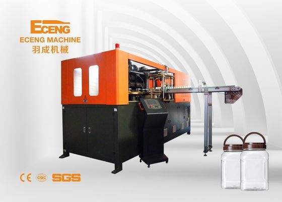 J5L2 Max Blowing Jar Bottle Stretch Machine 5L Automatische Grote Mond Breed Neck Met 2holte
