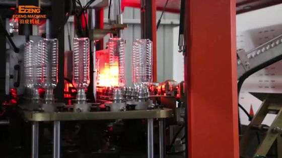 250ml plastic de Slag van de HUISDIERENfles het Vormen PLC van Machinemitsubishi Controle