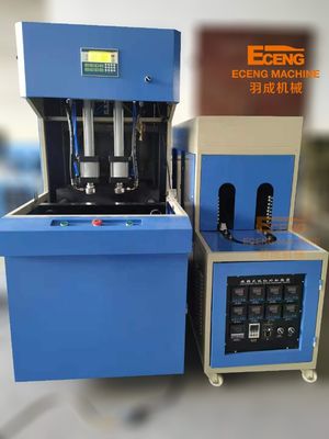 Van de het HUISDIERENrek van de drankfles 5000ml Semi Automatische Machine van het de Slagafgietsel 2 Holte